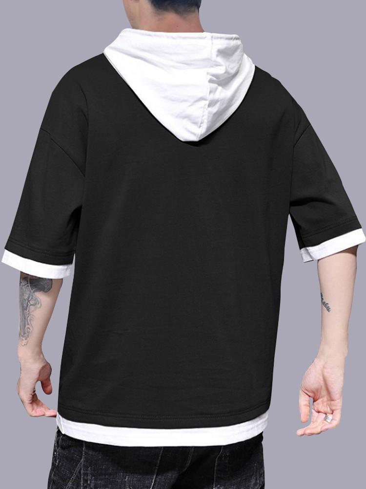 Top Pick: Men's Casual Hooded T-Shirt – Effortless Style & Comfort.